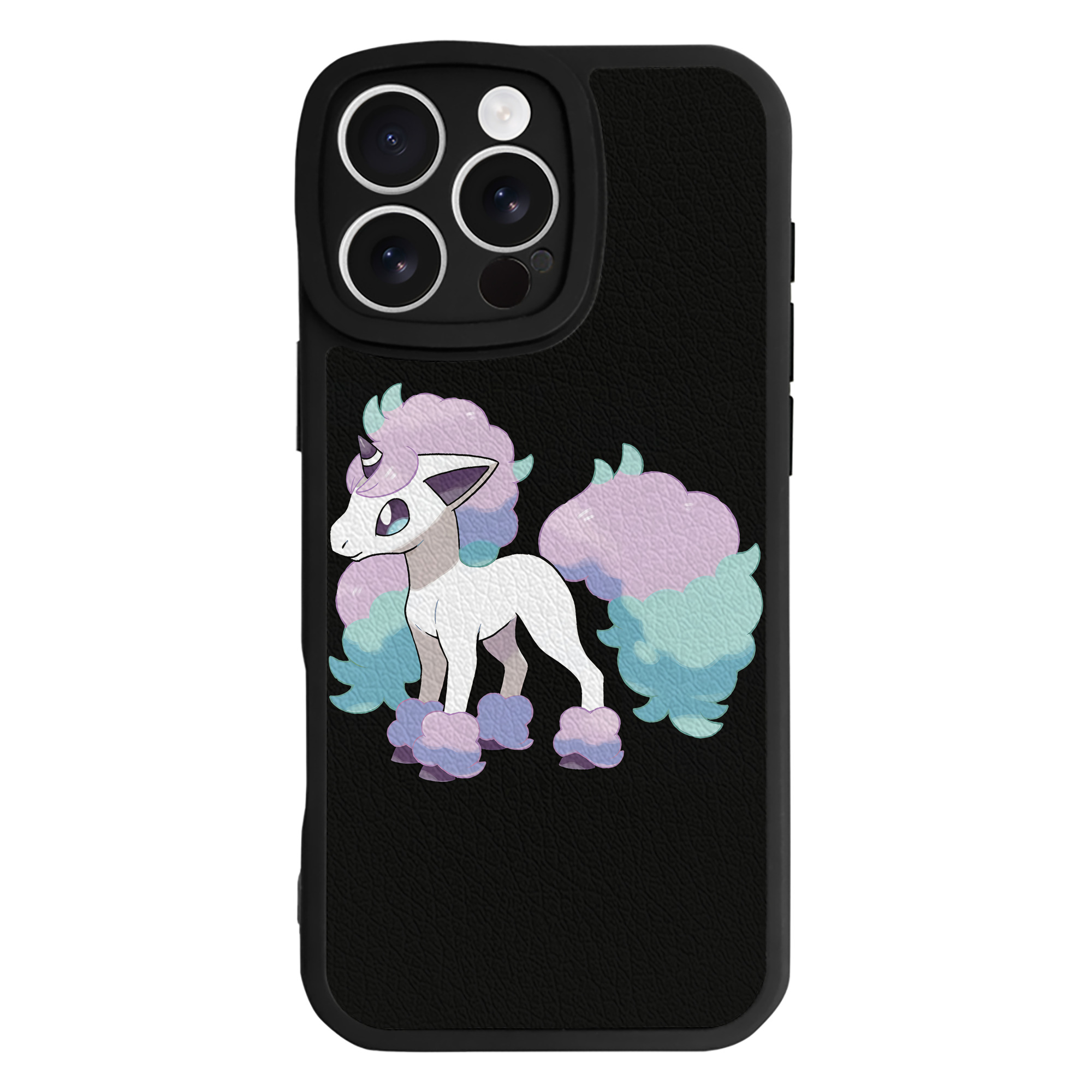 （画像用） ポケットモンスター Pokémon 【iPhone 16シリーズ対応】シリコンスマホケース（レザー調） 材質：シリコン